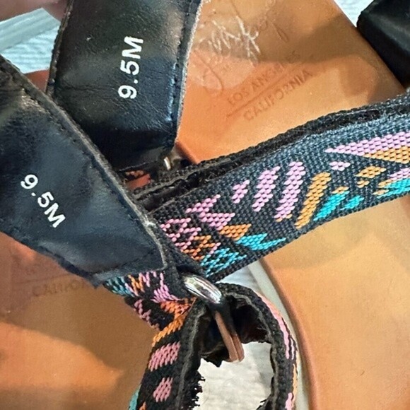 Jelly Pop Los‎ Angeles Sandals Sz 9.5 "QUESTS" - Picture 14 of 16